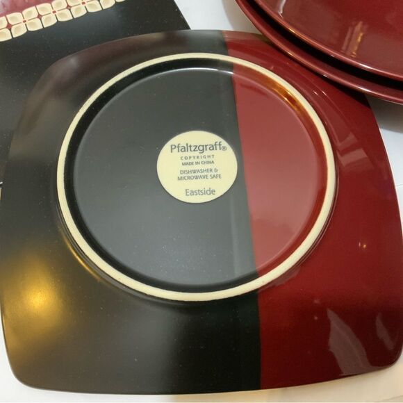 5 pieces Pfaltzgraff Eastside Collection diner  11” salad 9" plates & 24… - Picture 4 of 11